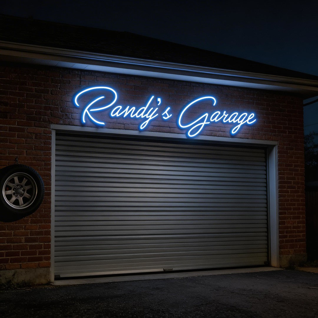 Custom Neon: Randy’s Garage