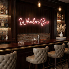 Custom Neon: Wheeler's Bar