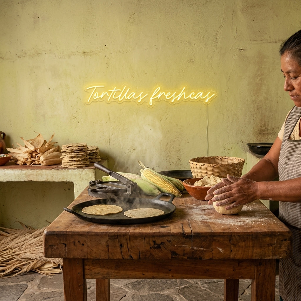 Custom Neon: Tortillas fre...