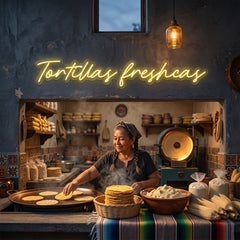 Custom Neon: Tortillas fre...