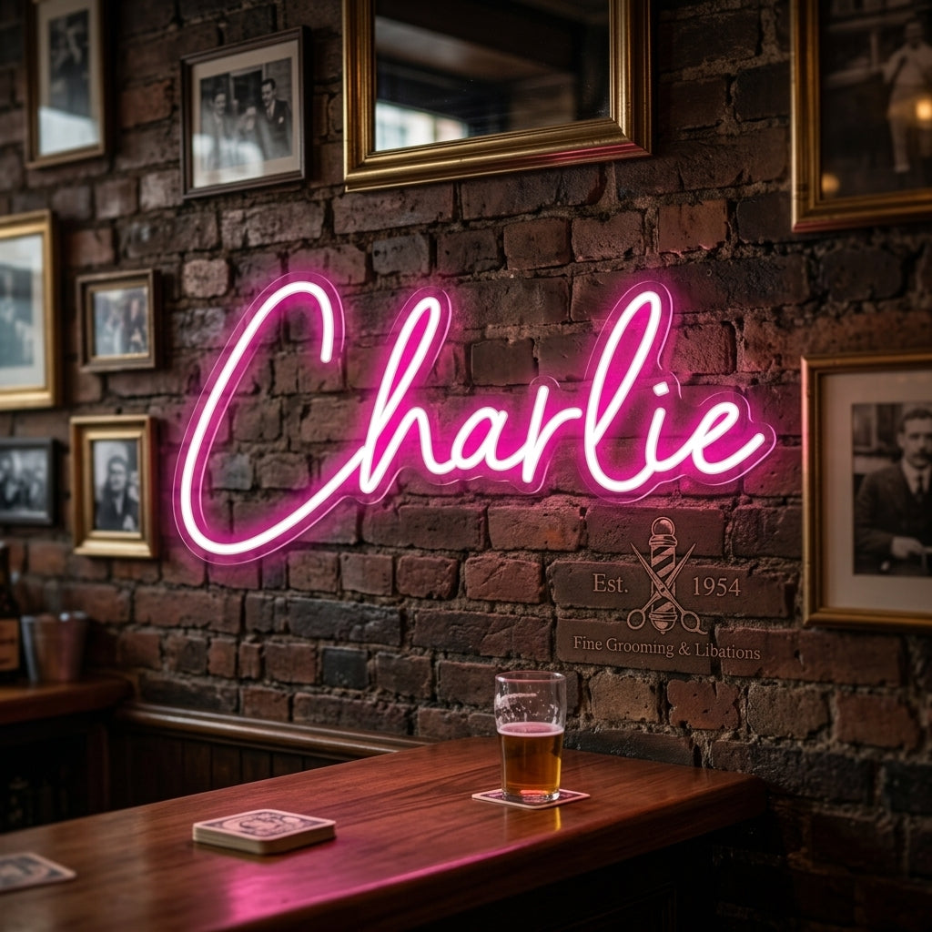 Custom Neon: Charlie