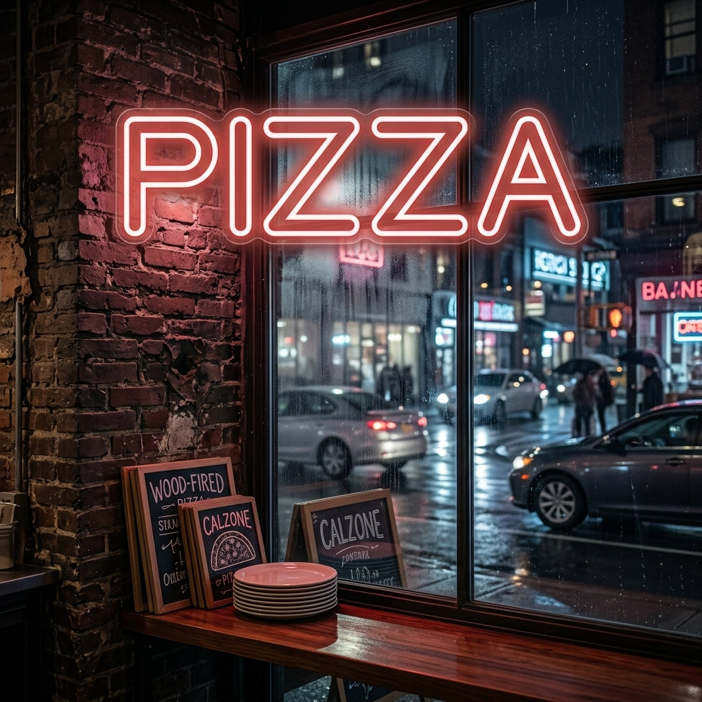 Custom Neon: PIZZA