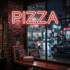 Custom Neon: PIZZA