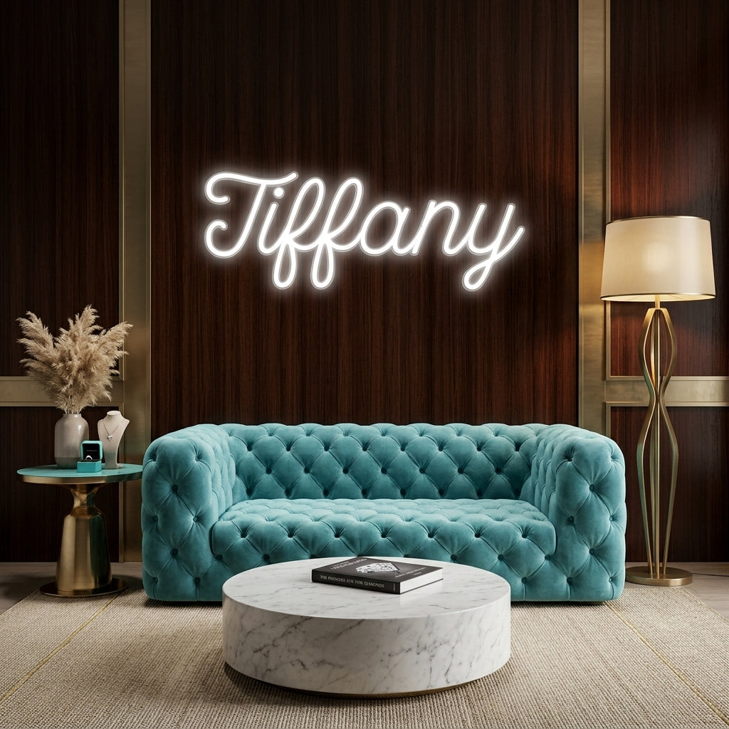 Custom Neon: Tiffany