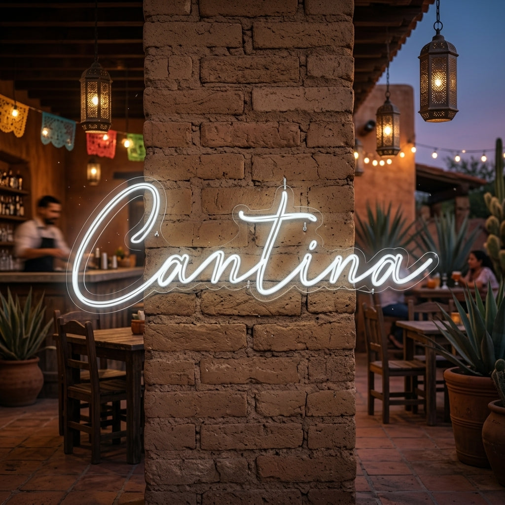 Custom Neon: Cantina