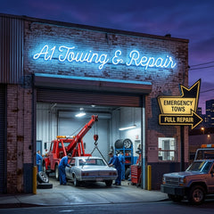 Custom Neon: A1 Towing & R...