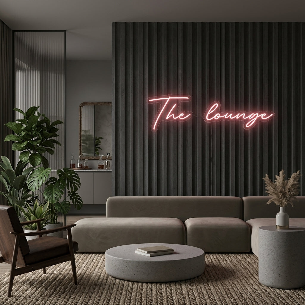 Custom Neon: The lounge