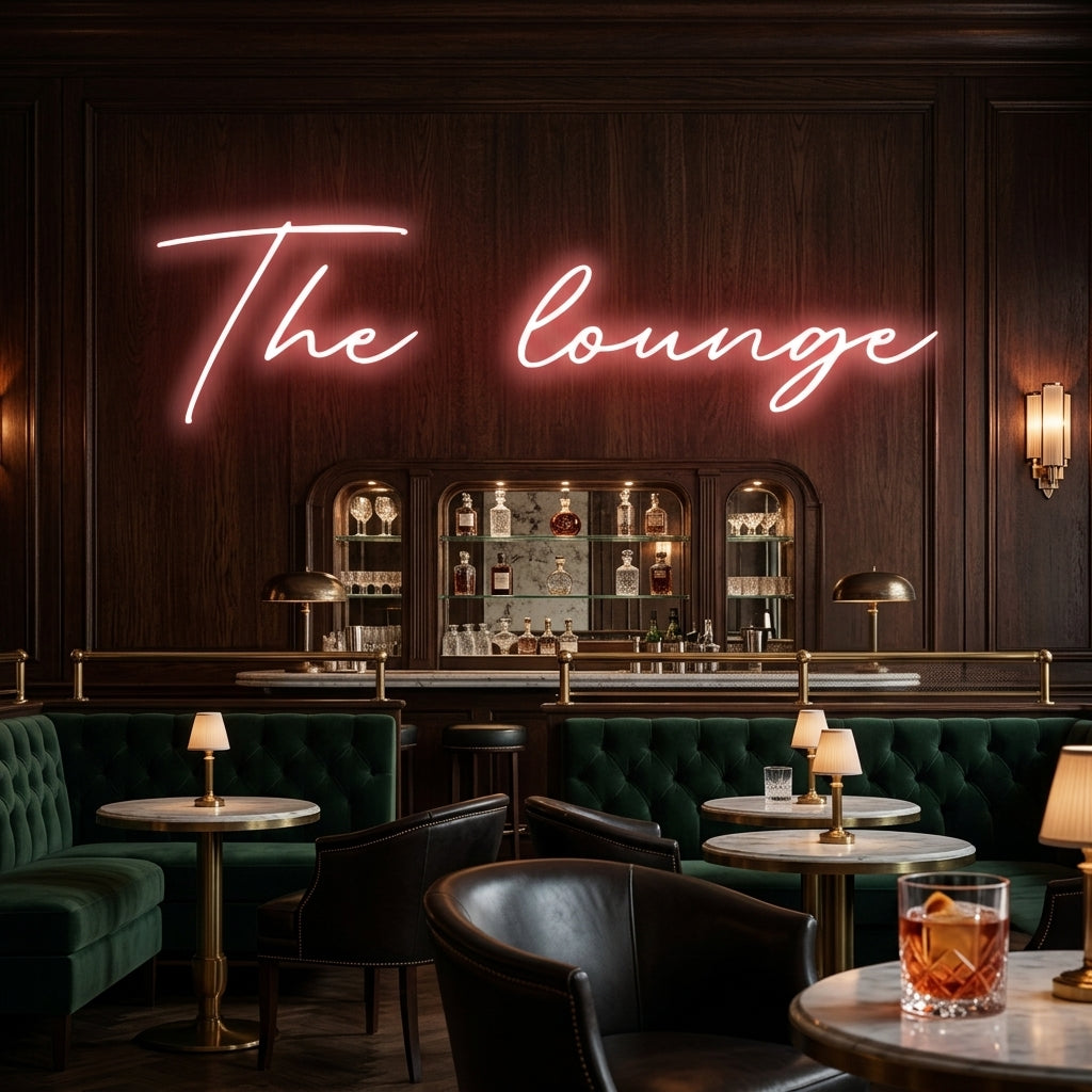 Custom Neon: The lounge