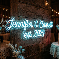 Custom Neon: Jennifer & Ca...
