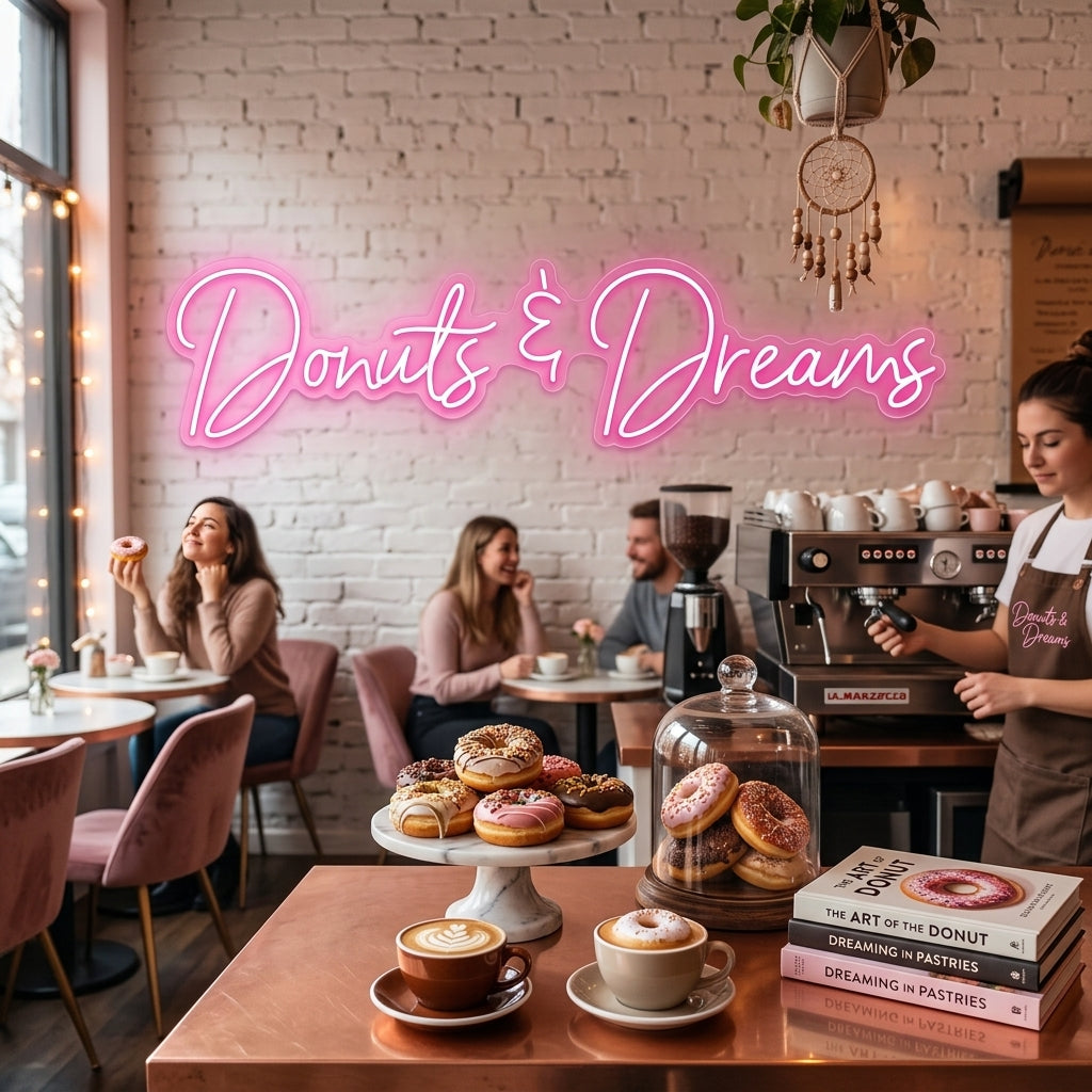 Custom Neon: Donuts & Dreams