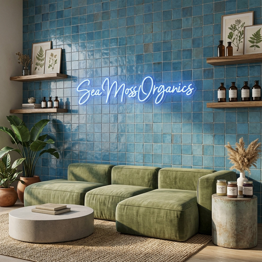 Custom Neon: SeaMossOrganics