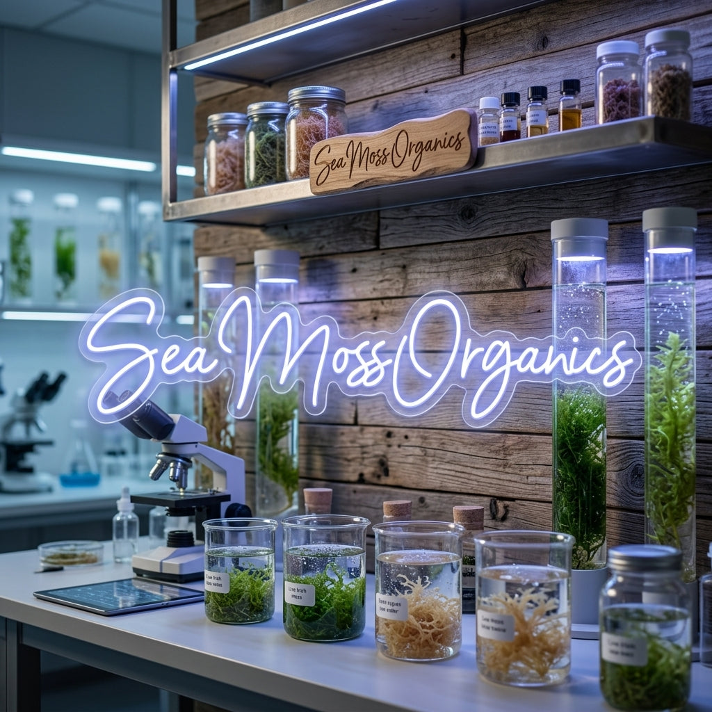 Custom Neon: SeaMossOrganics