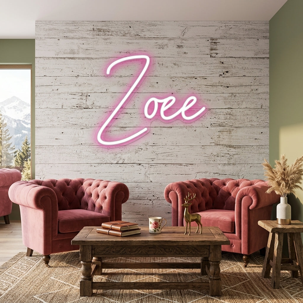Custom Neon: Zoee