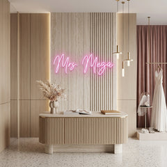Custom Neon: Mrs. Meza