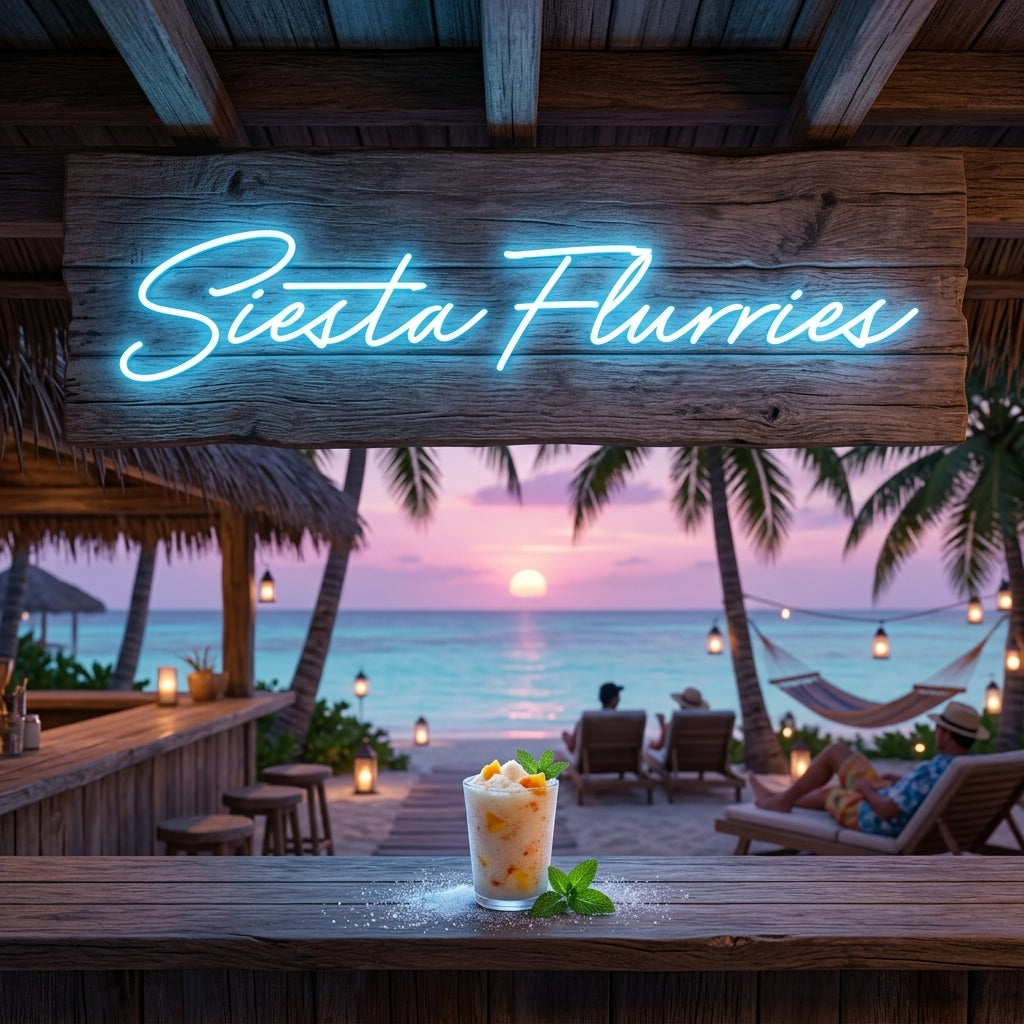 Custom Neon: Siesta Flurries