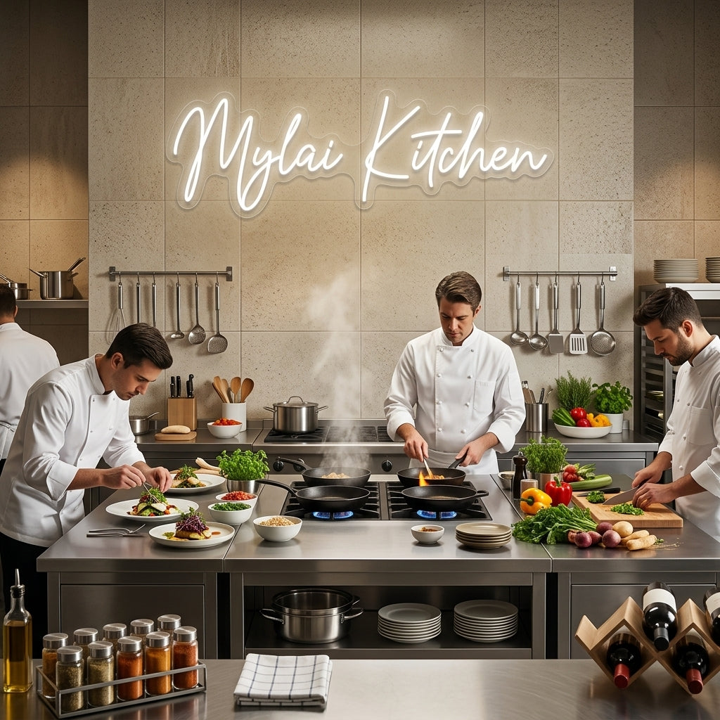 Custom Neon: Mylai Kitchen