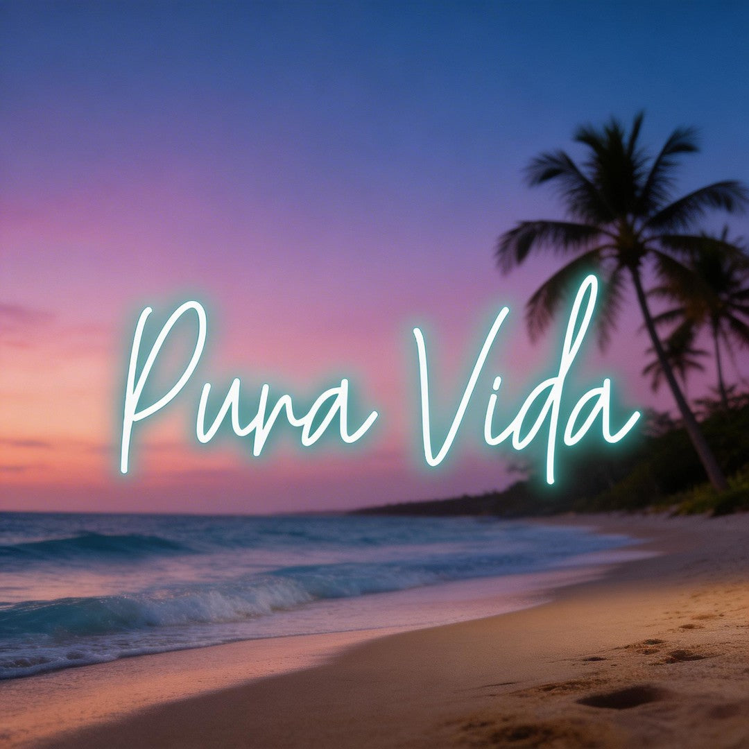 Custom Neon: Pura Vida