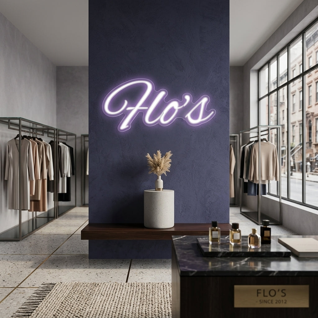 Custom Neon: Flo's