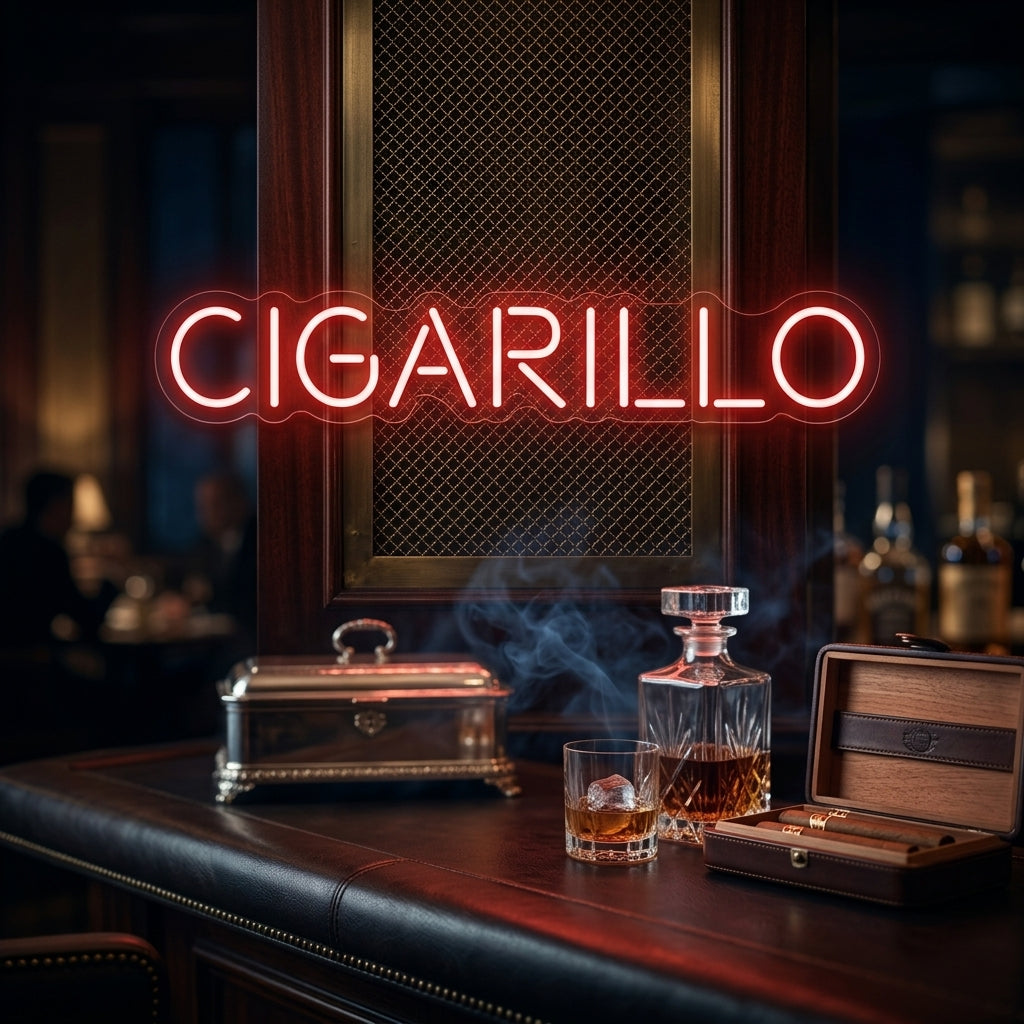 Custom Neon: cigarillo