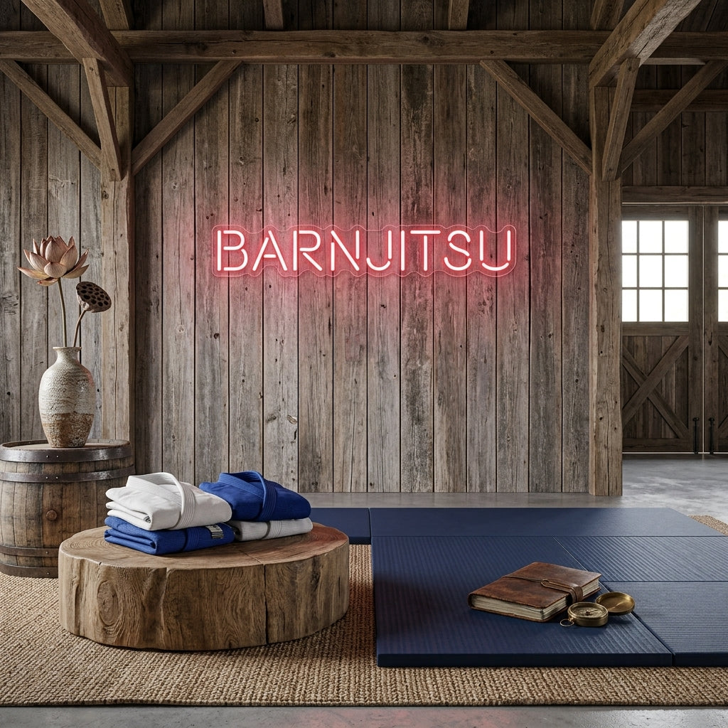 Custom Neon: BarnJitsu