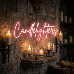 Custom Neon: Candlelighters