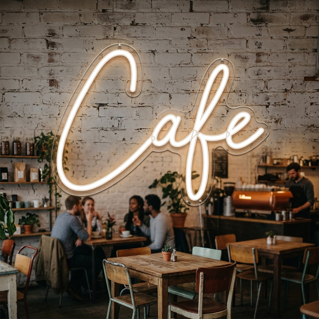 Custom Neon: Cafe