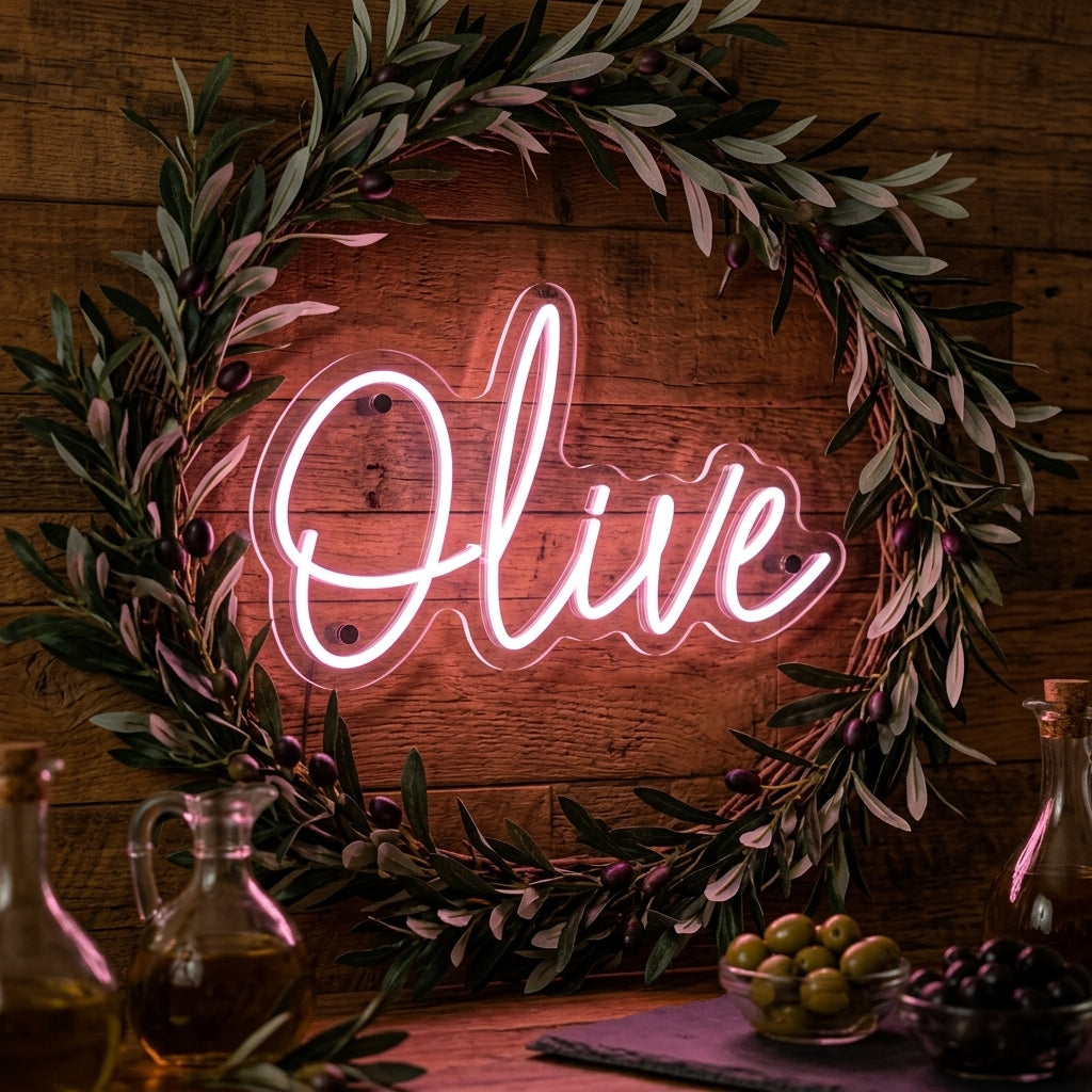 Custom Neon: Olive