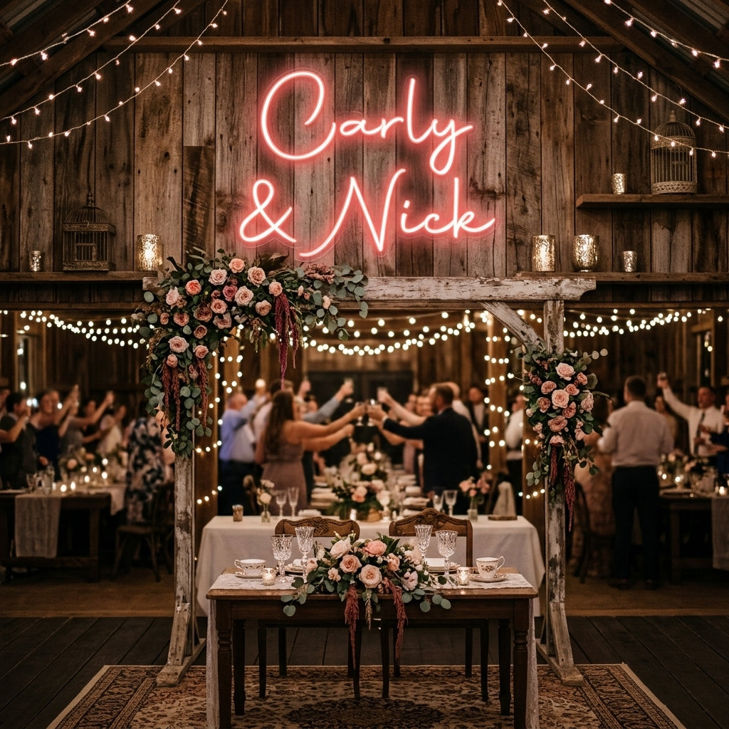 Custom Neon: Carly & Nick
