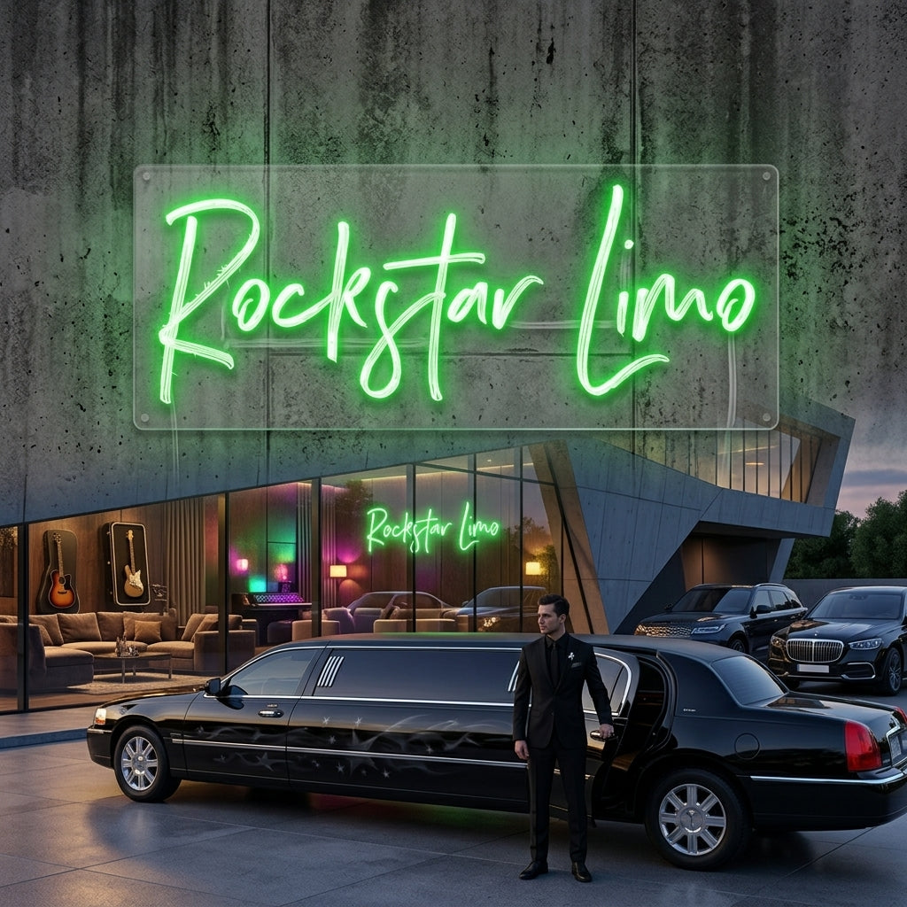 Custom Neon: Rockstar Limo