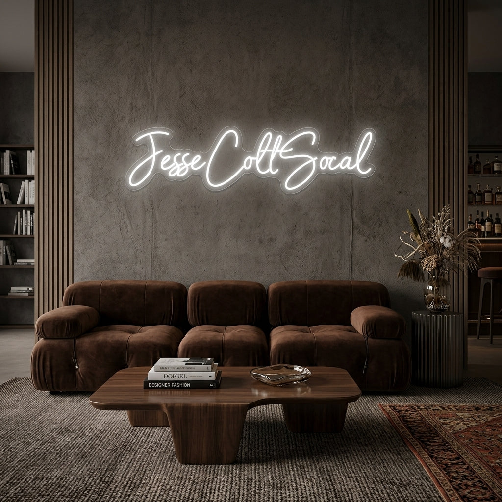 Custom Neon: JesseColtSocal