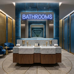 Custom Neon: Bathrooms