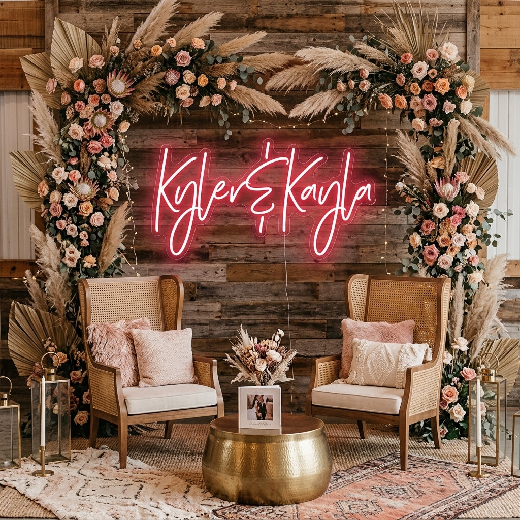 Custom Neon: Kyler&Kayla