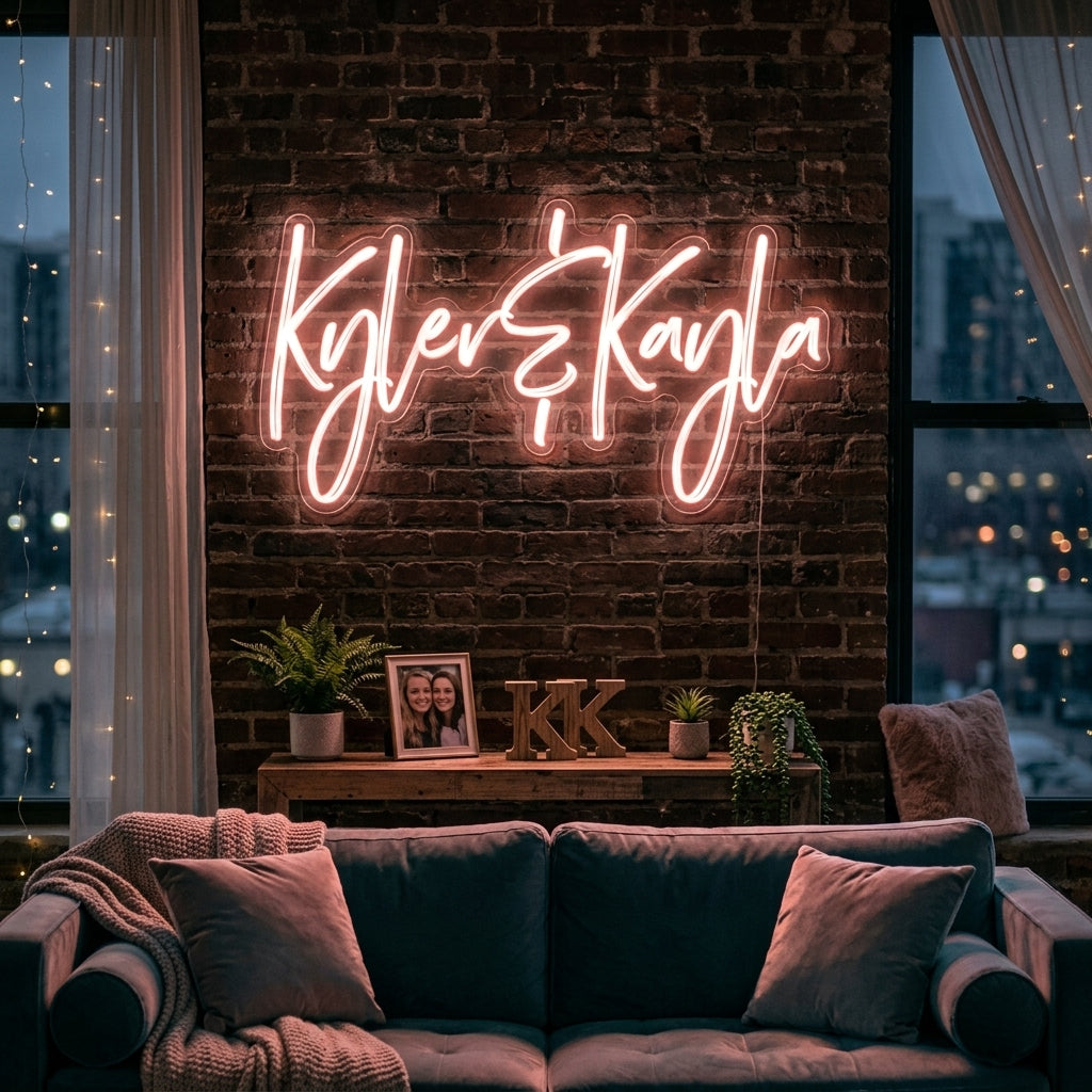 Custom Neon: Kyler&Kayla