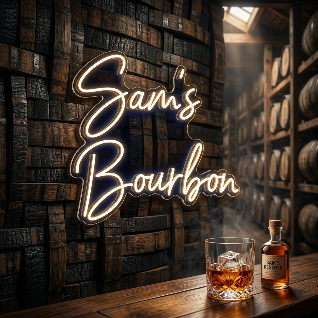 Custom Neon: Sam’s Bourbon