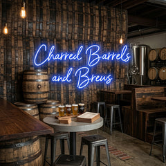 Custom Neon: Charred Barre...