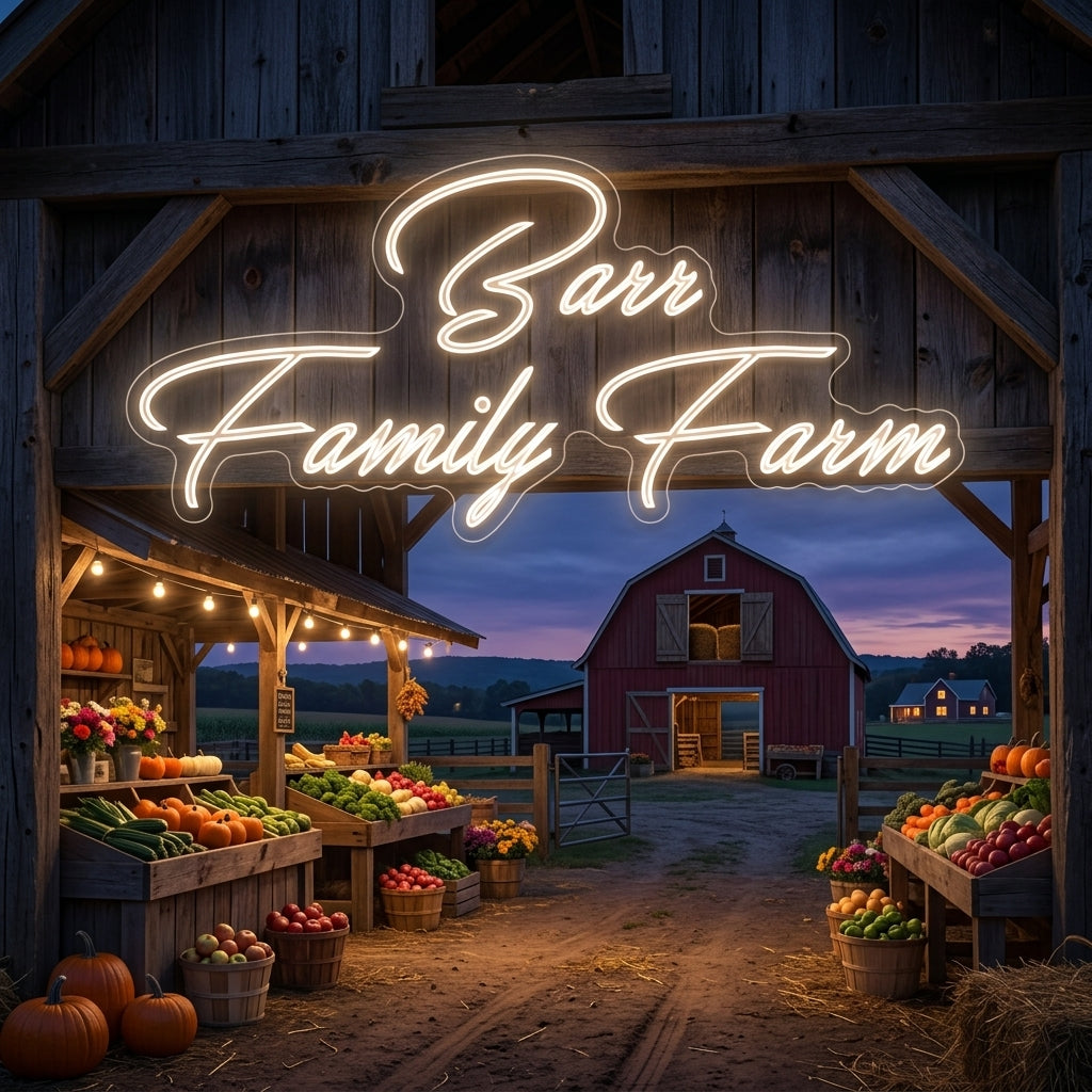 Custom Neon: Barr Family ...