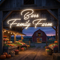 Custom Neon: Barr Family ...