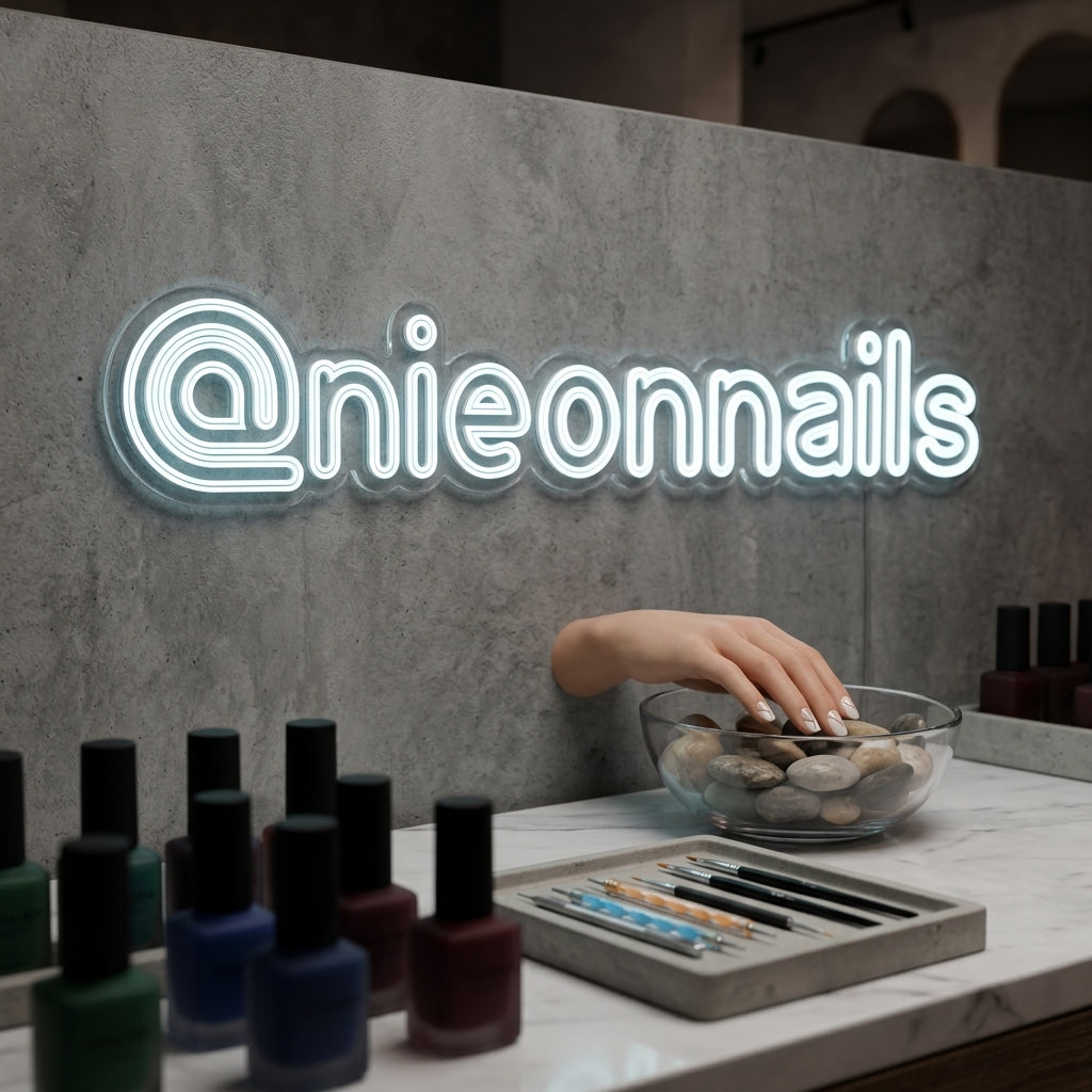 Custom Neon: @nieonnails