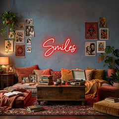 Custom Neon: Smiles