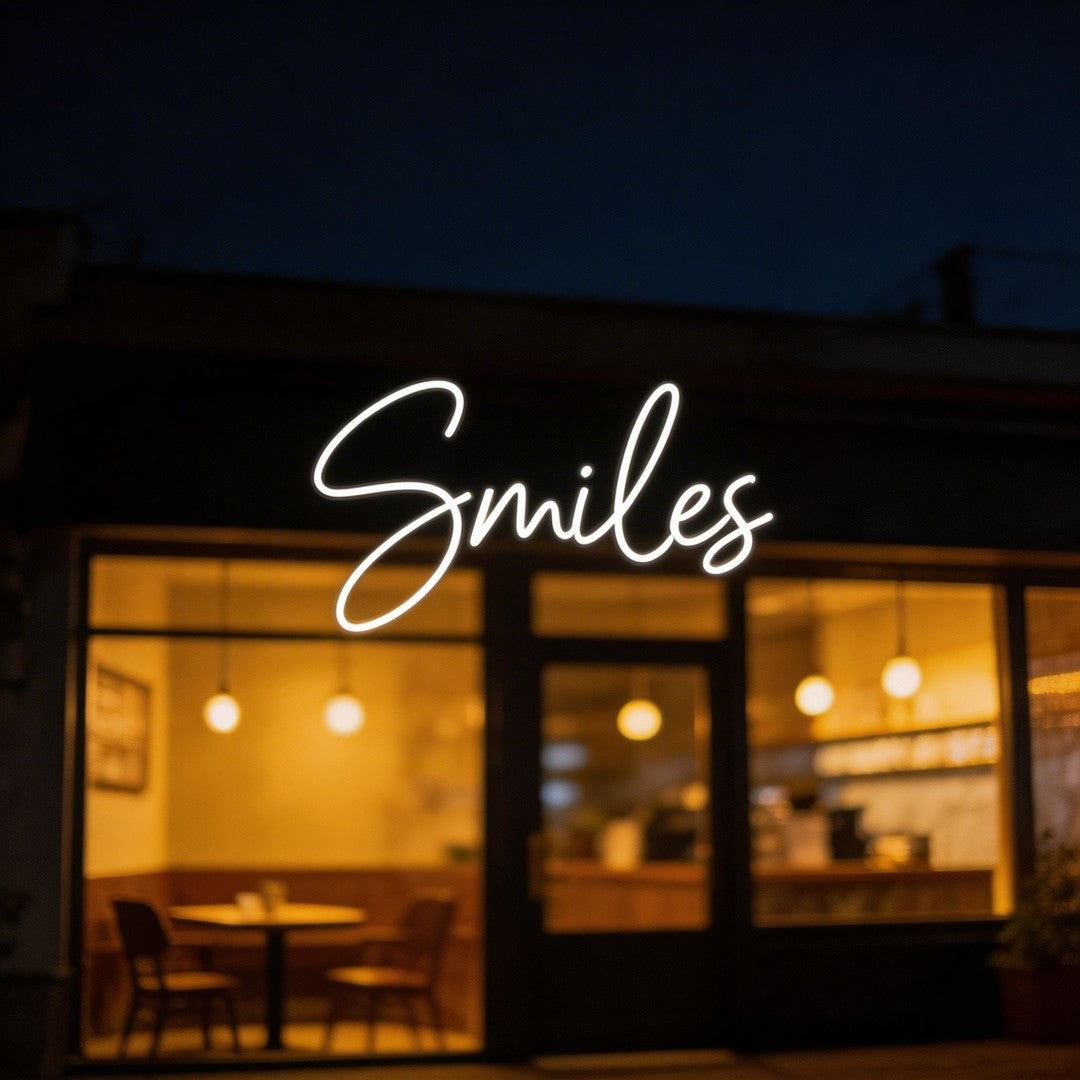 Custom Neon: Smiles