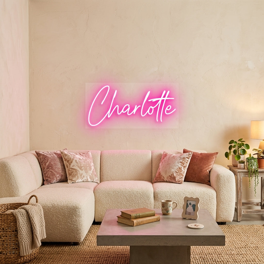 Custom Neon: Charlotte