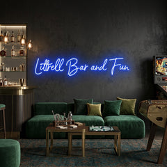 Custom Neon: Littrell Bar ...