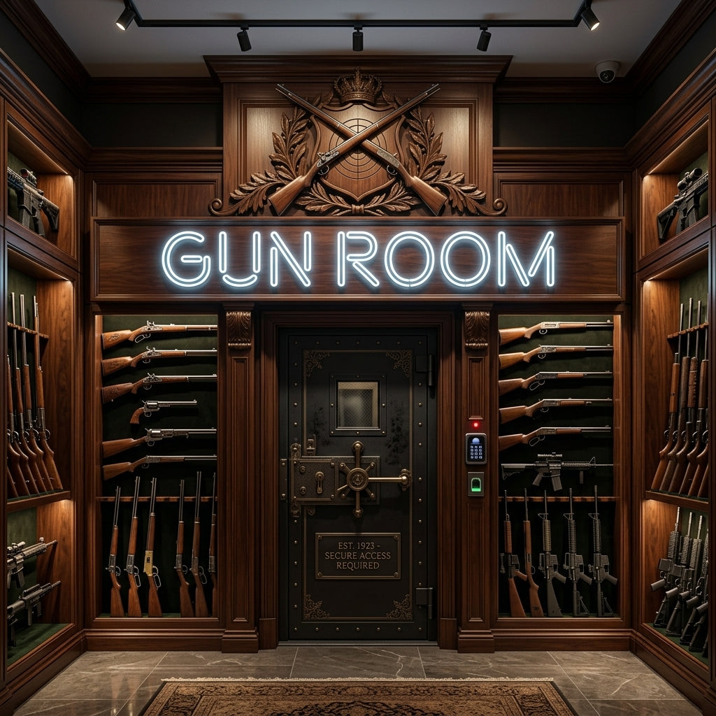 Custom Neon: GUN ROOM
