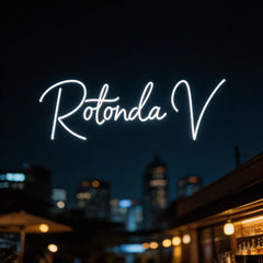 Custom Neon: Rotonda V