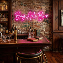 Custom Neon: Big Al's Bar