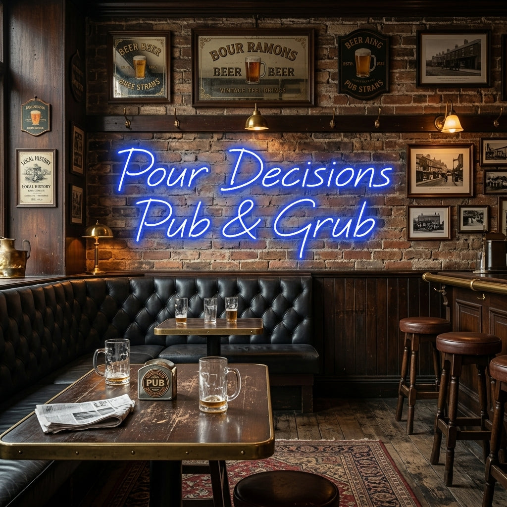 Custom Neon: Pour Decision...