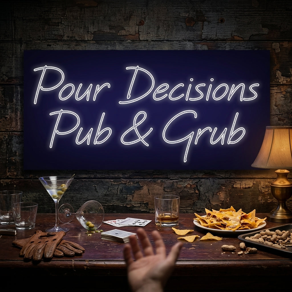 Custom Neon: Pour Decision...