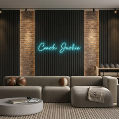 Custom Neon: Coach Jackie