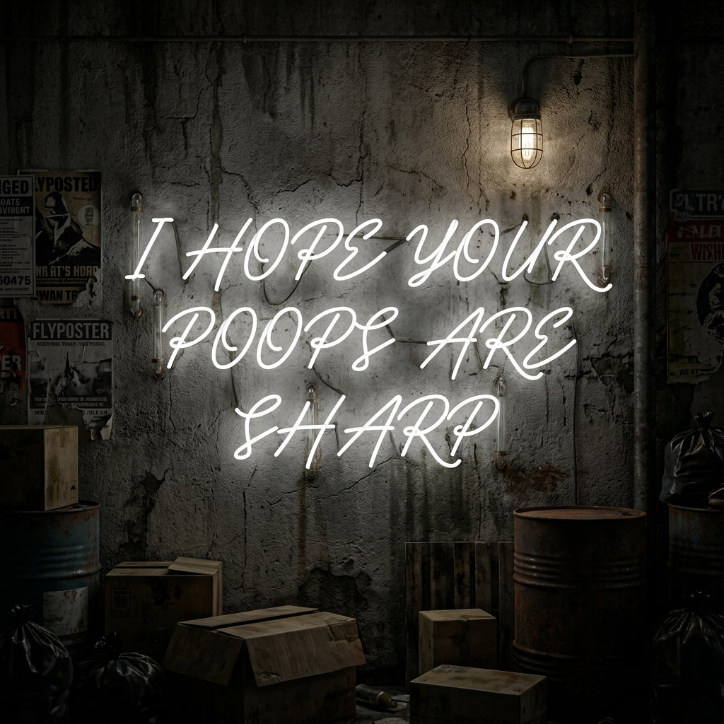 Custom Neon: I HOPE YOUR P...
