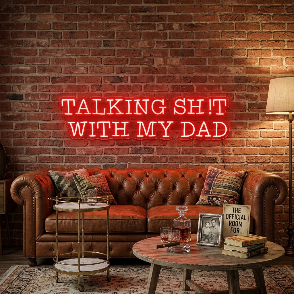 Custom Neon: TALKING SH!T ...